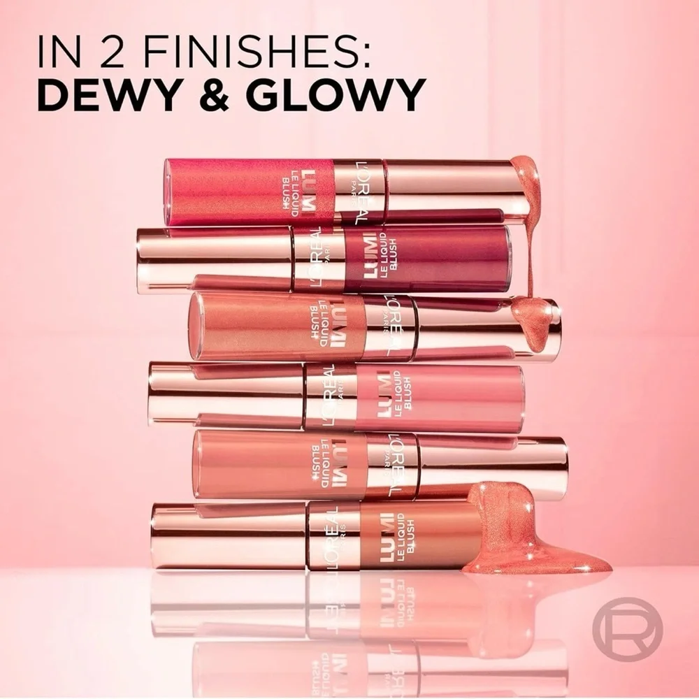 3/$12 L’Oréal 610 Dewy Rich Coral Lumi Le Liquid Blush